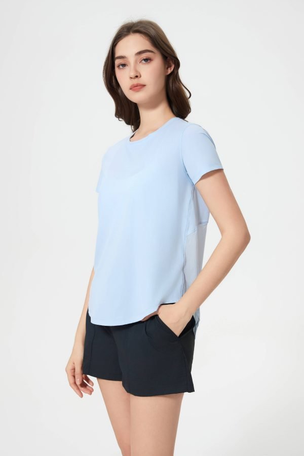 Cropped Cover-up T-shirt - Image 2