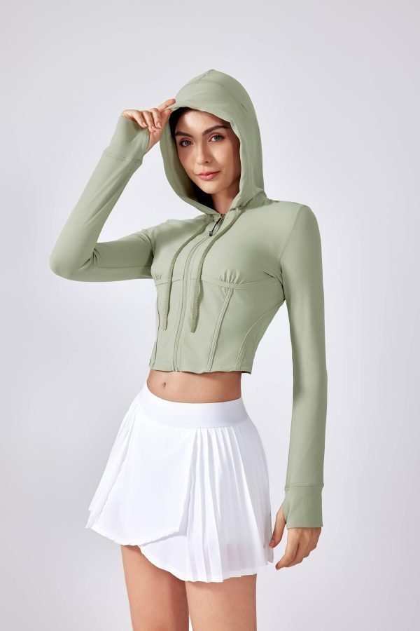 Short Hooded Jacket - Image 3